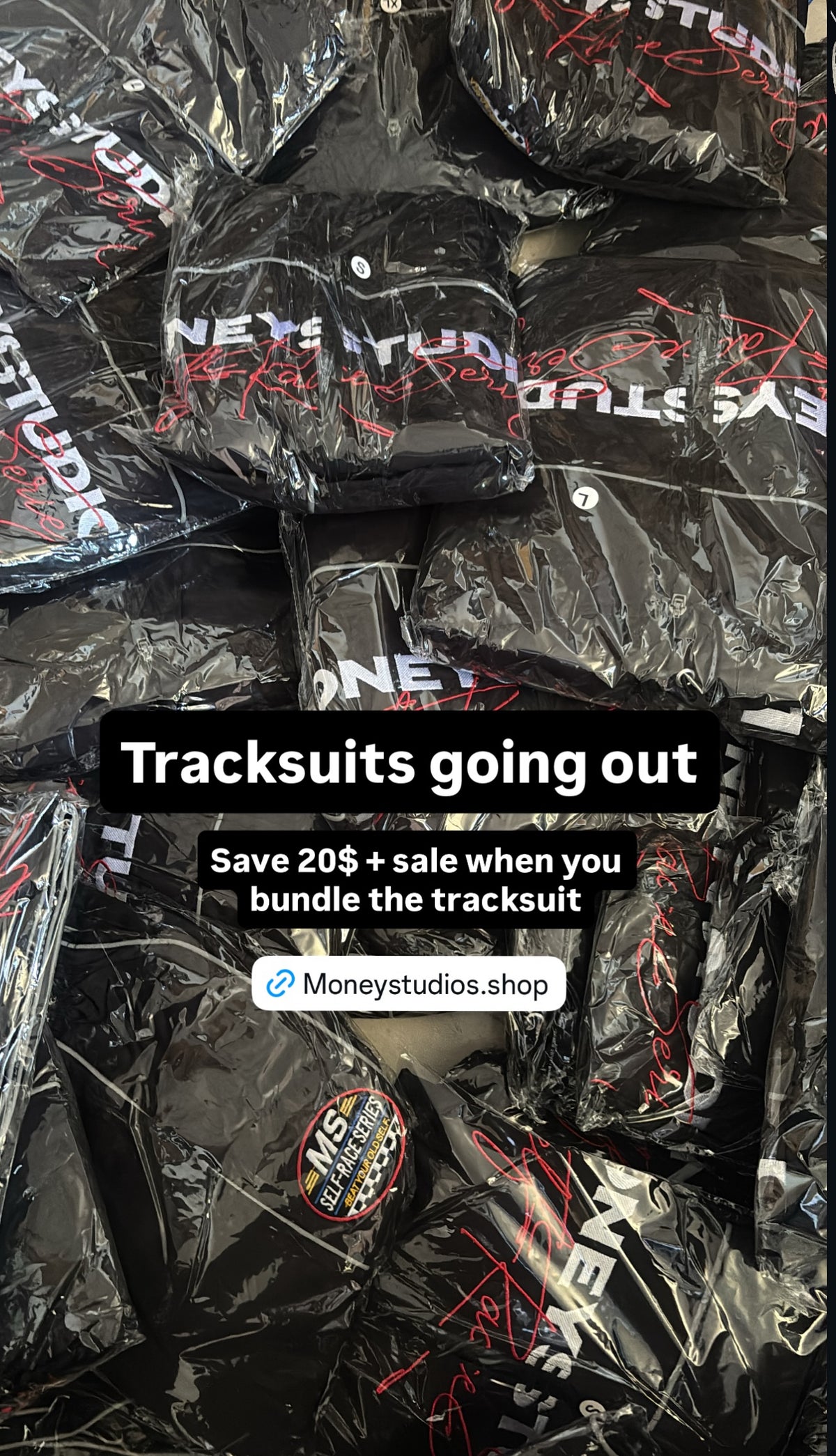 SELF RACE TRACK PANTS