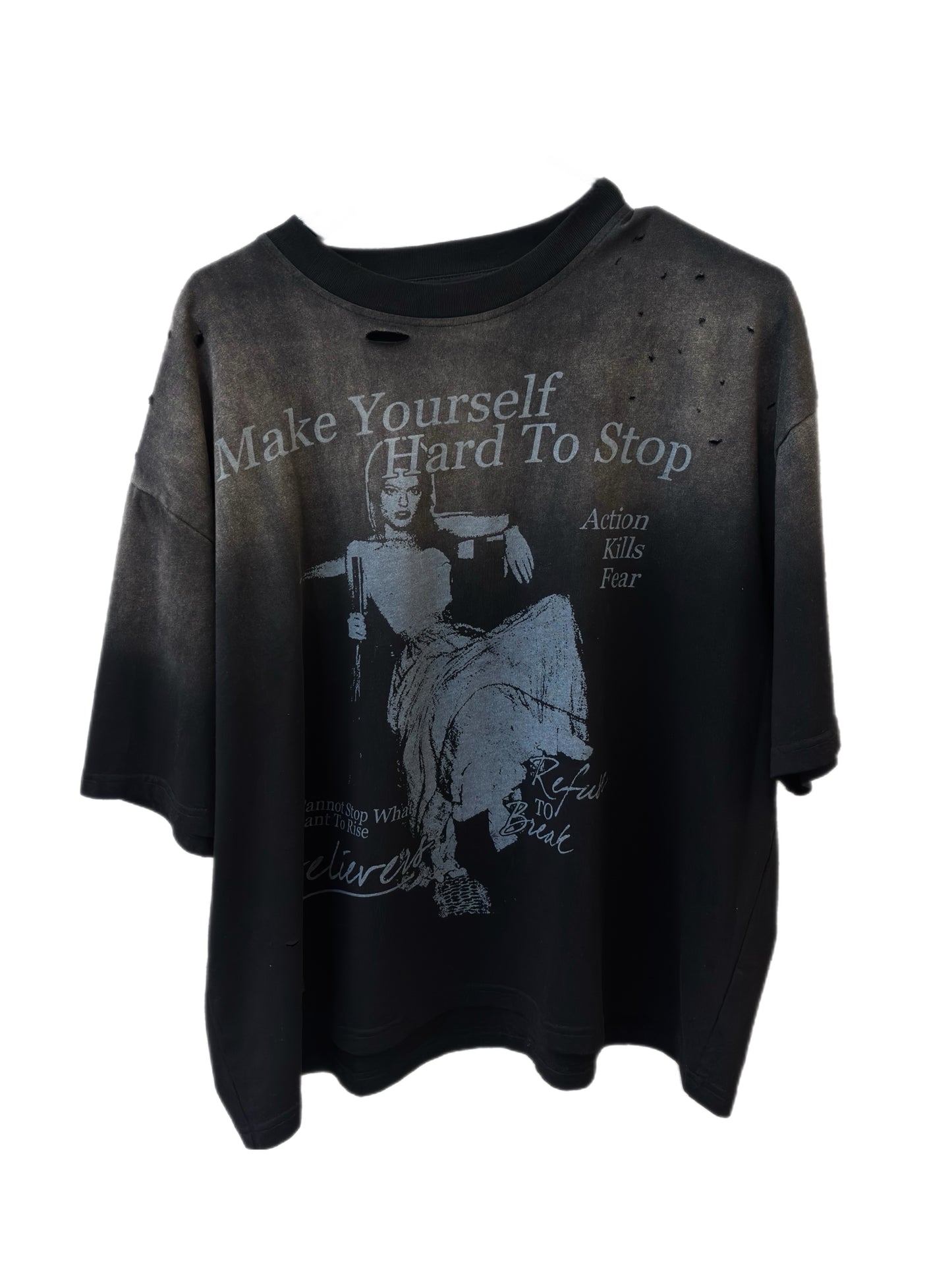 MONEYSTUDIOS "HARD TO STOP" TEE